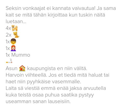 hyvä tinder teksti|Näin luot hyvän Tinder